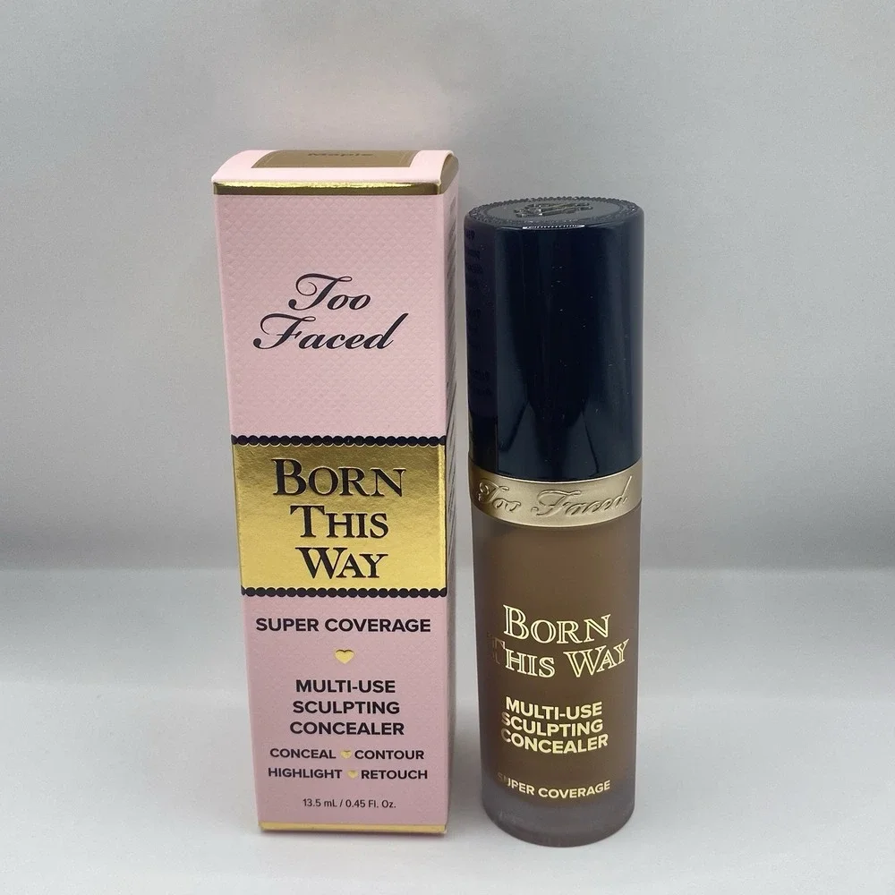 Too Faced Born This Way Multi Use Sculpting Concealer - Maple - New Full Size